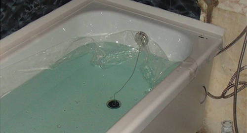 Установкой акрилового вкладыша | Калининец